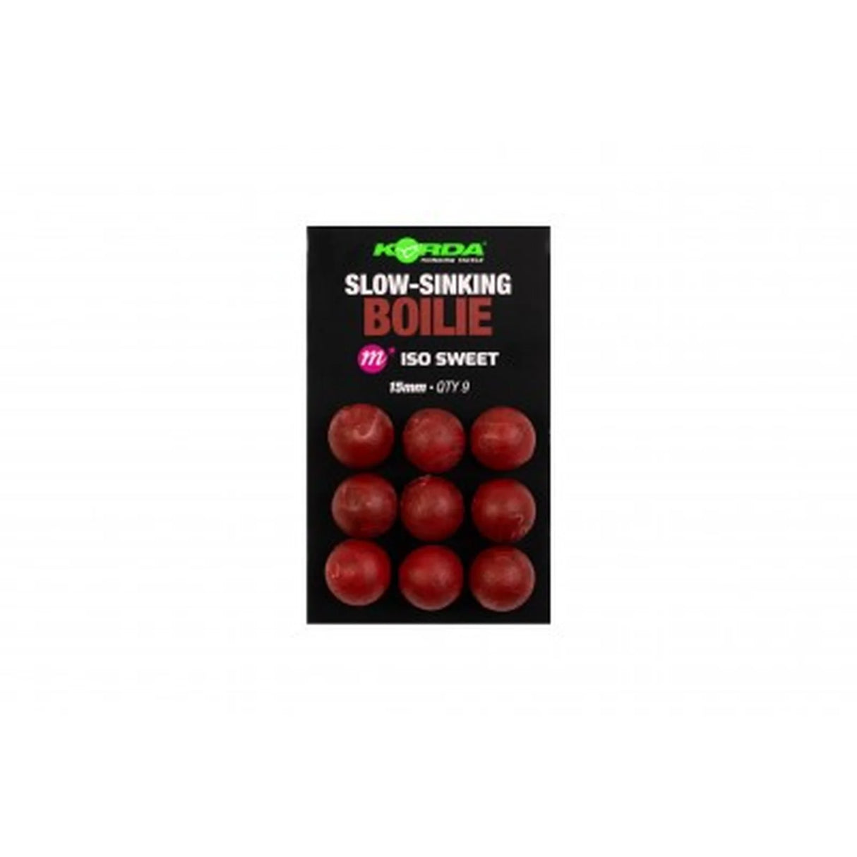 Boilies Slow Sinking Korda ISO Sweet 15 mm
