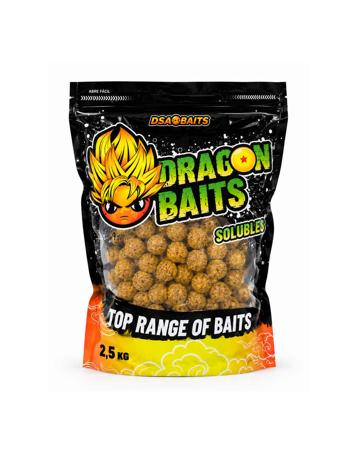 Boilies Rozpustné DSA Baits Top Range Dragon Baits 20 mm 2,5 kg