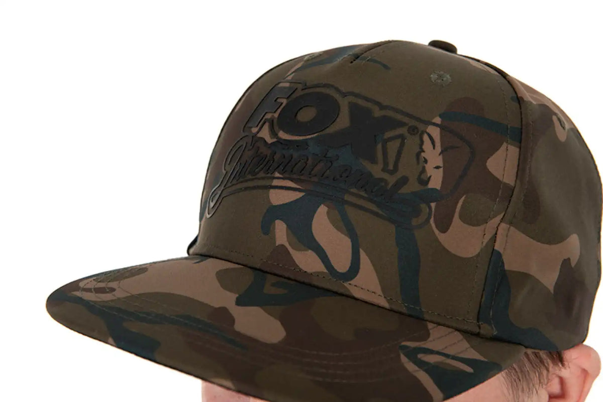 Kšiltovka Fox Flat-Peak SnapBack Maskáčová