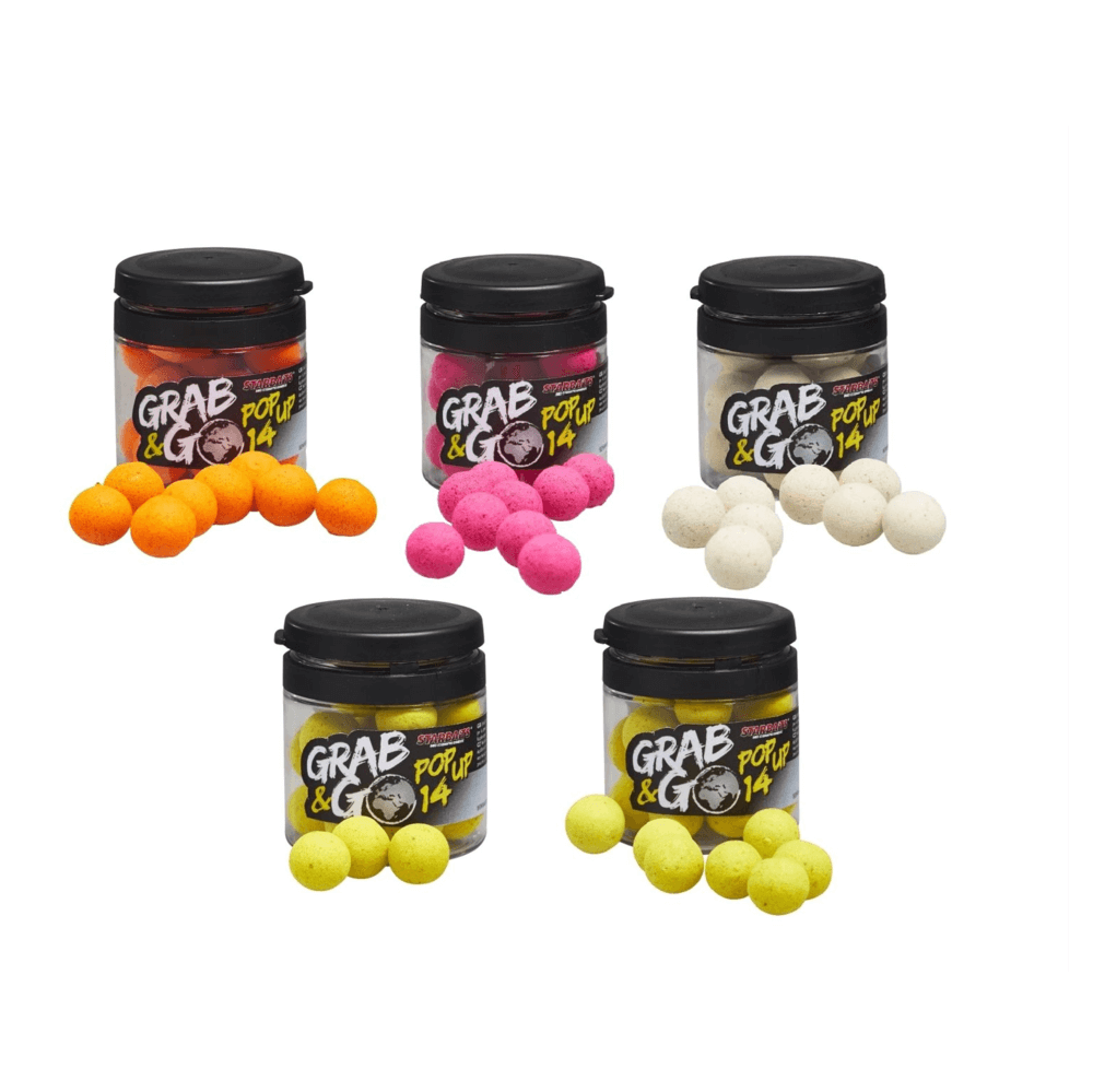 Pop Ups Starbaits Grab Go Garlic 14 mm - Tienda Carpfishing