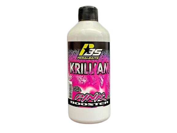 Remojo Booster Fluorine Peralbaits Krilliam 500 ml - Tienda Carpfishing