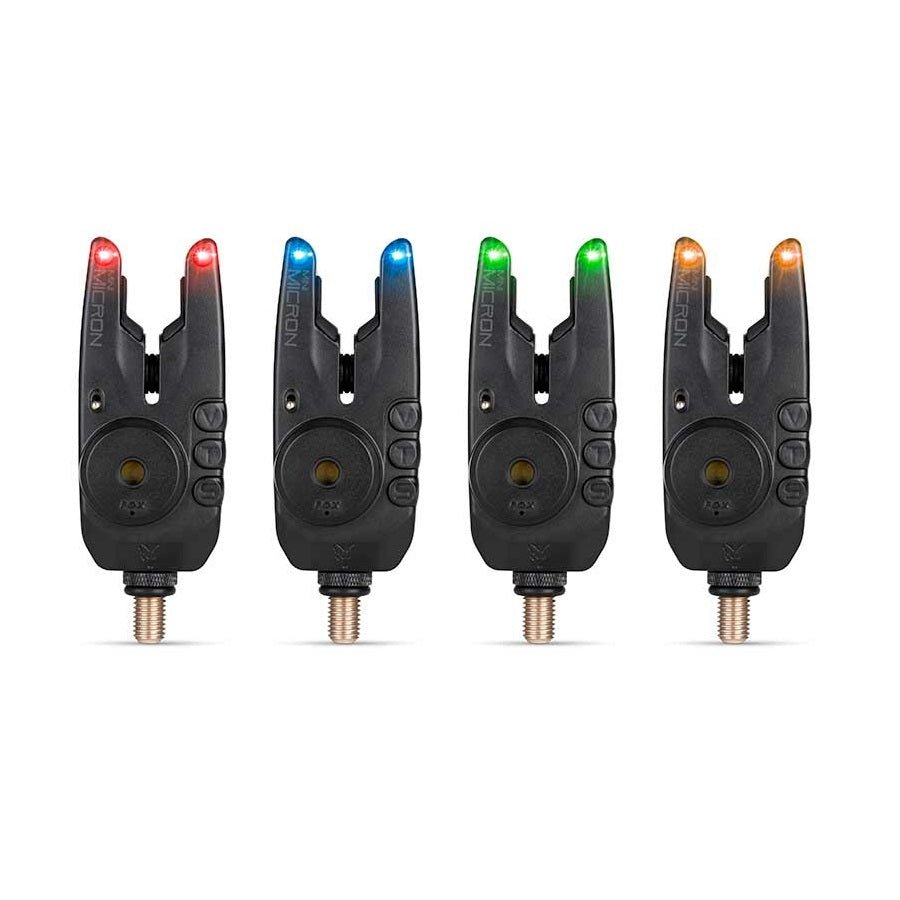 Alarma Fox Mini Micron v2 Multicolor - Tienda Carpfishing