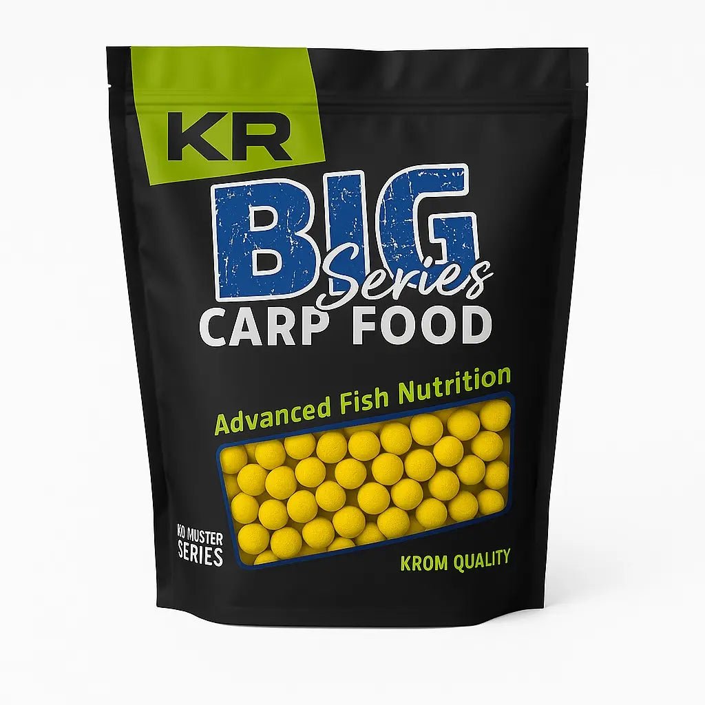 Boilies Solubles Krom Quality KR400 Pineapple Max 12 mm 2,5KG - Tienda Carpfishing
