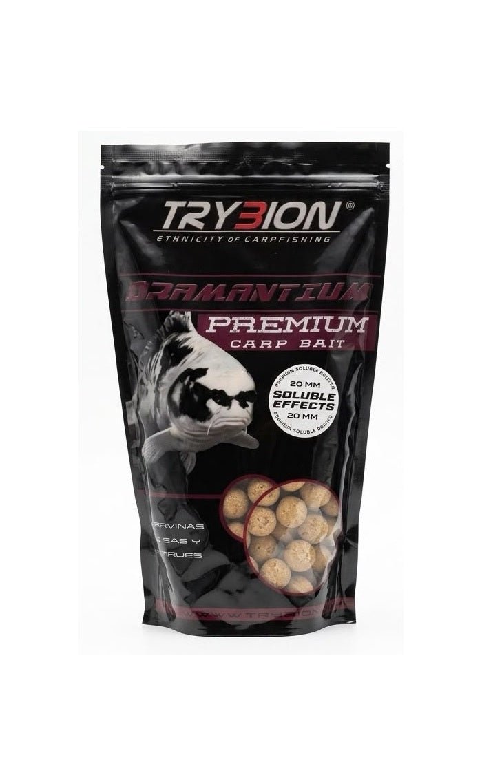 Boilies Solubles Trybion Adamantium 20 mm - Tienda Carpfishing
