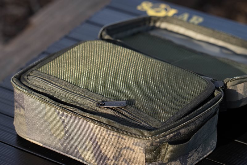 Bolso de Accesorios Solar Undercover Camo - Tienda Carpfishing