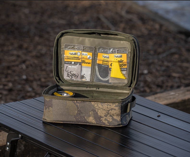 Bolso de Accesorios Solar Undercover Camo - Tienda Carpfishing