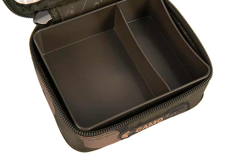 Bolso rígido para plomos Fox Camolite S - Tienda Carpfishing