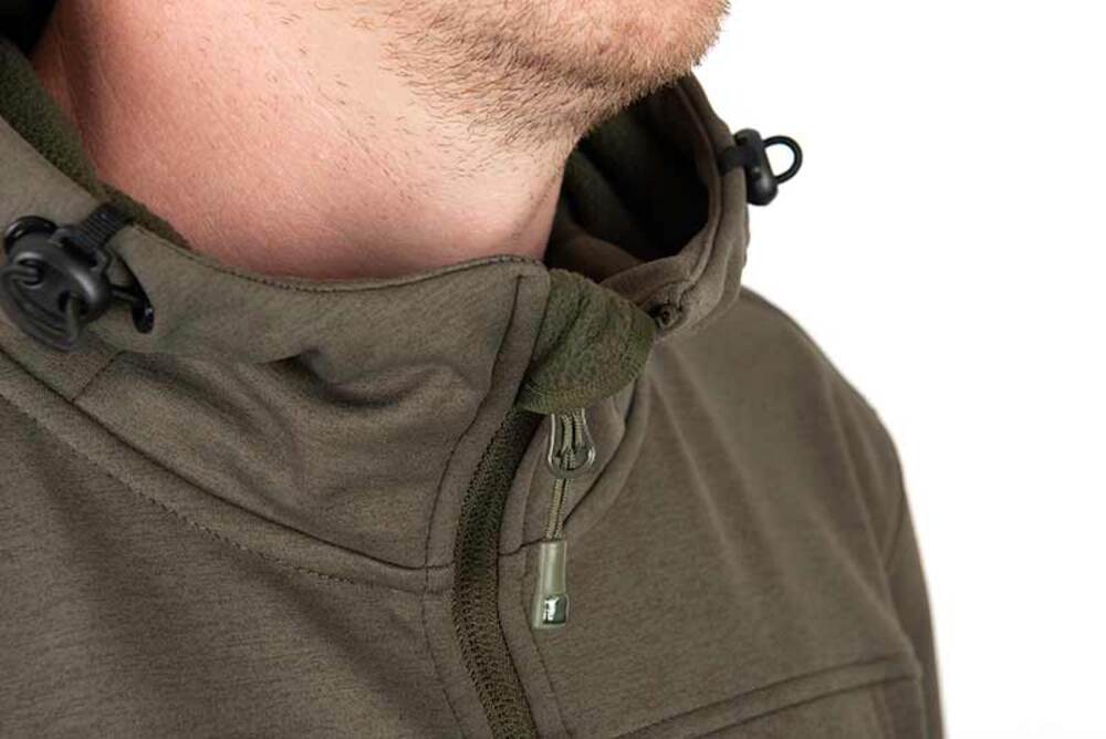Chaqueta Fox Shell Verde/Negra - Tienda Carpfishing