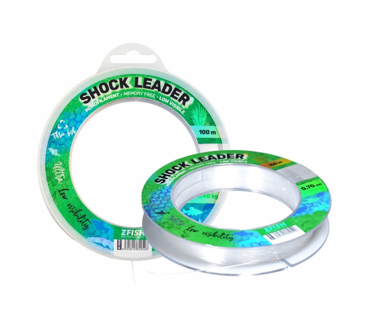 Fluorocarbono Zfish Shock Leader 100 m - Tienda Carpfishing