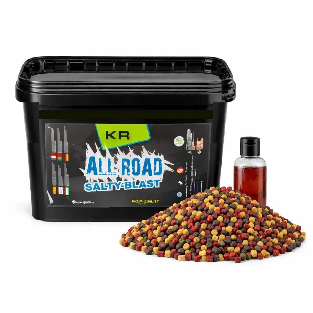 míchat Pellets Krom Quality All Road Salty Blast 5 kg