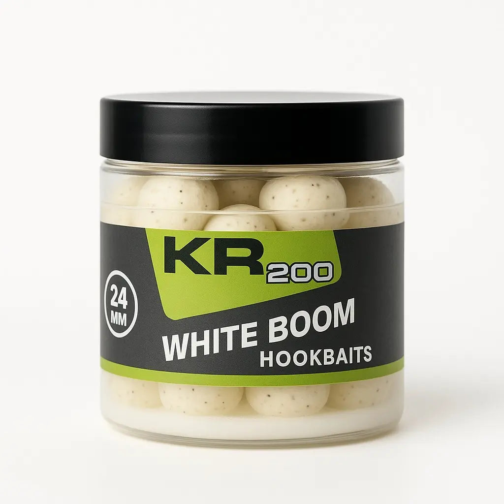 Hook Baits Krom Quality KR200 White Boom 20 mm