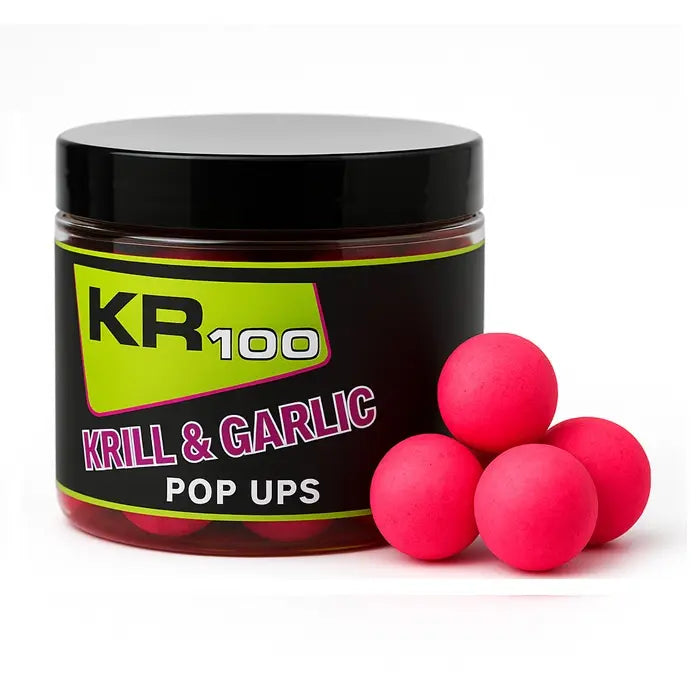 Pop Ups Krom Quality KR100 Krill & Garlic Růžová 15mm