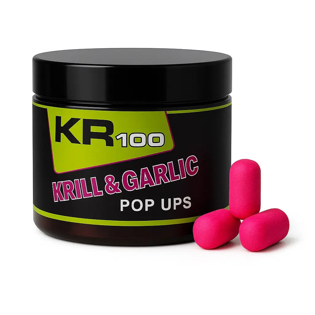 Dumbells Pop Ups Krom Quality KR100 Pink Krill & Garlic