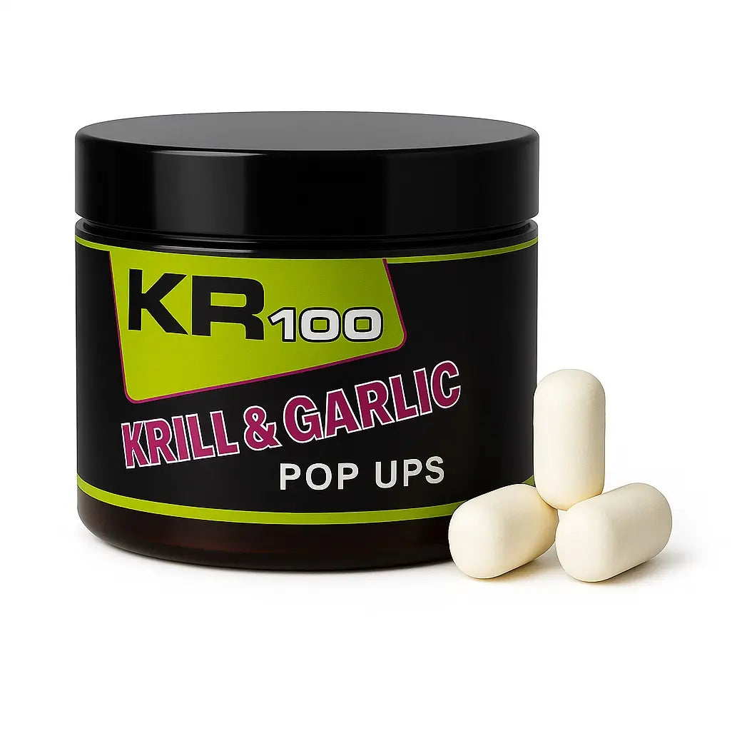 Dumbells Pop Ups Krom Quality KR100 Bílý krill Garlic