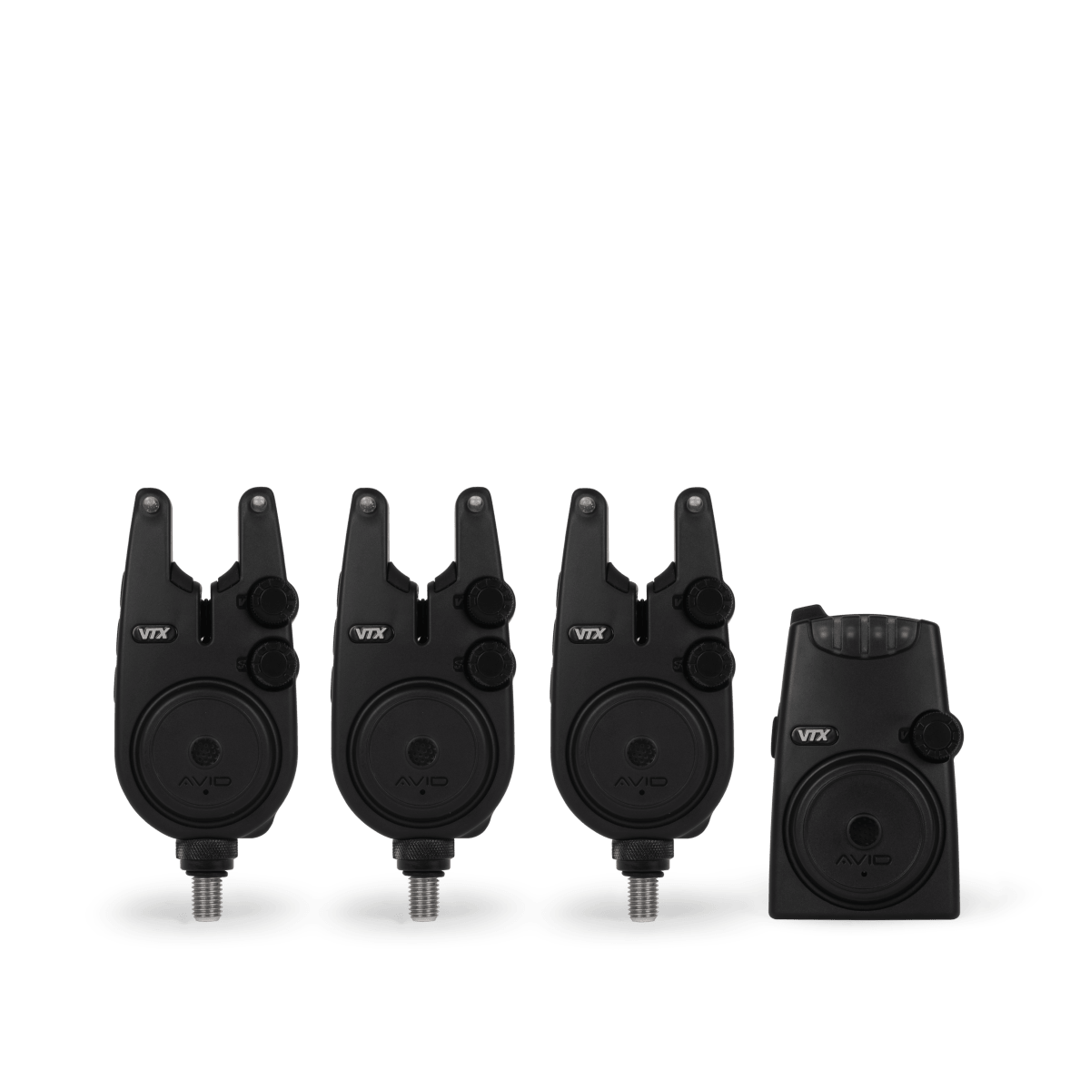 Set de alarmas 3+1 Avid Carp VTX - Tienda Carpfishing