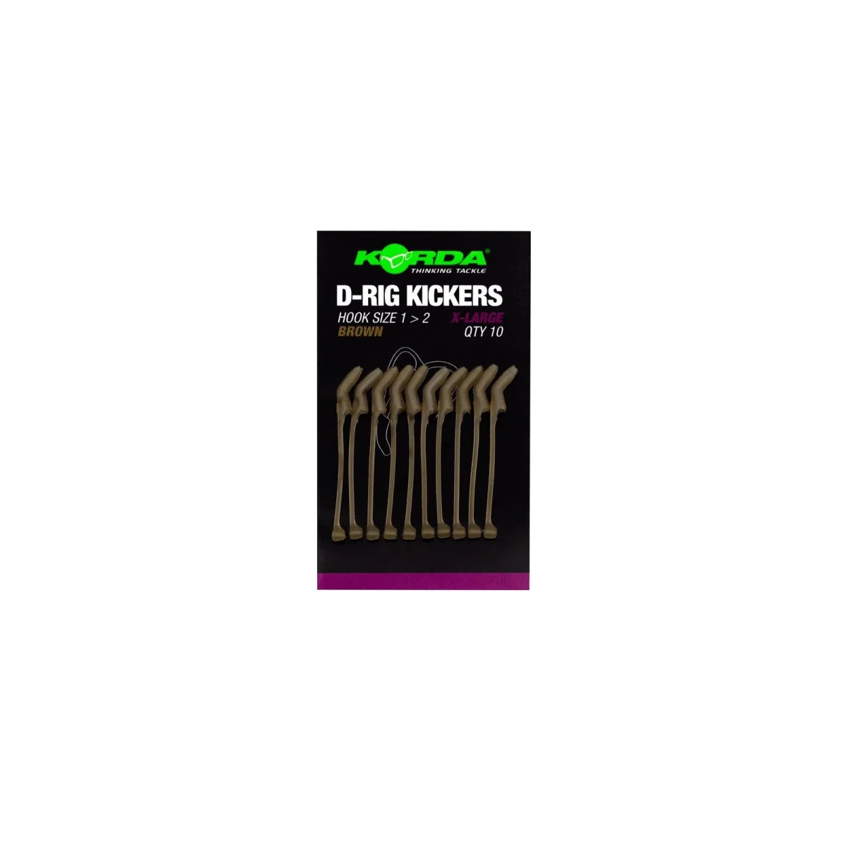 Spinner D-Rig Kickers Korda Verde Marron - Tienda Carpfishing