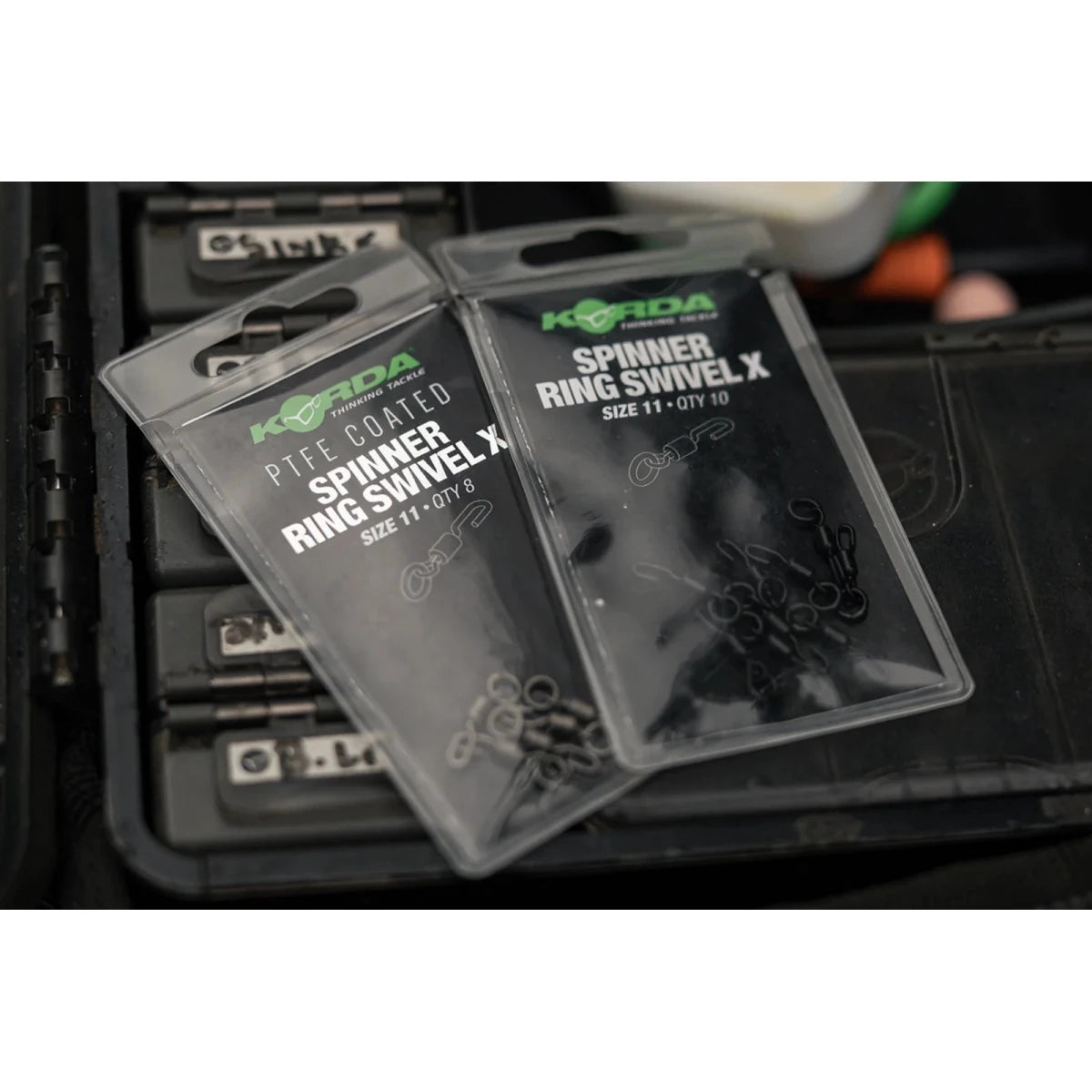 Spinner Ring Swivel Korda X 11 - Tienda Carpfishing