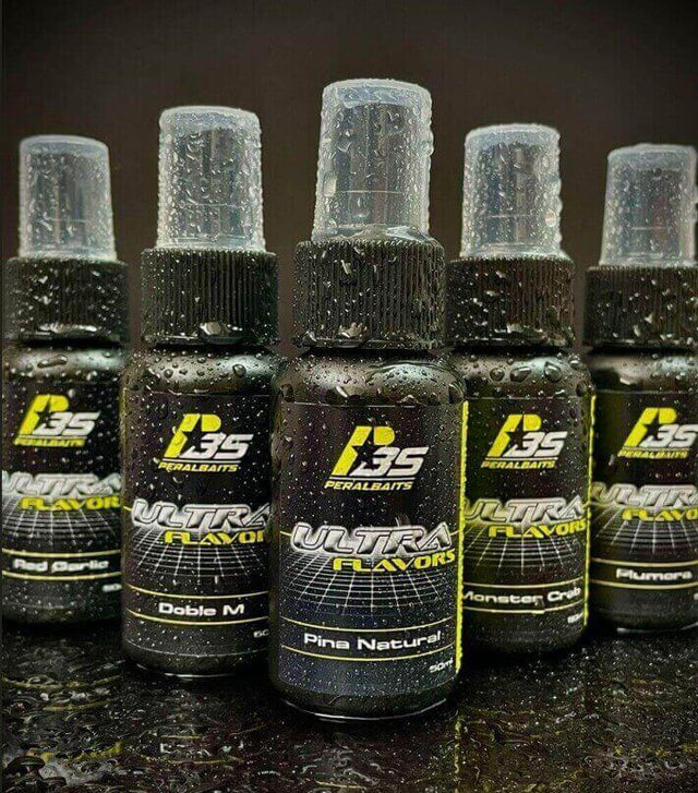 Spray Peralbaits Ultra Flavor Melocotón Piña - Tienda Carpfishing