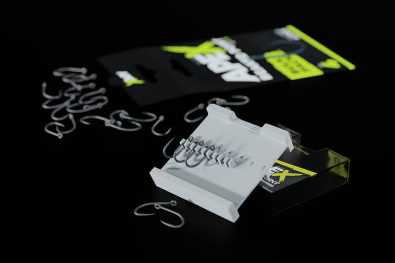 Anzuelos Ridge Monkey Ape X Medium Curve Bulk Pack 4