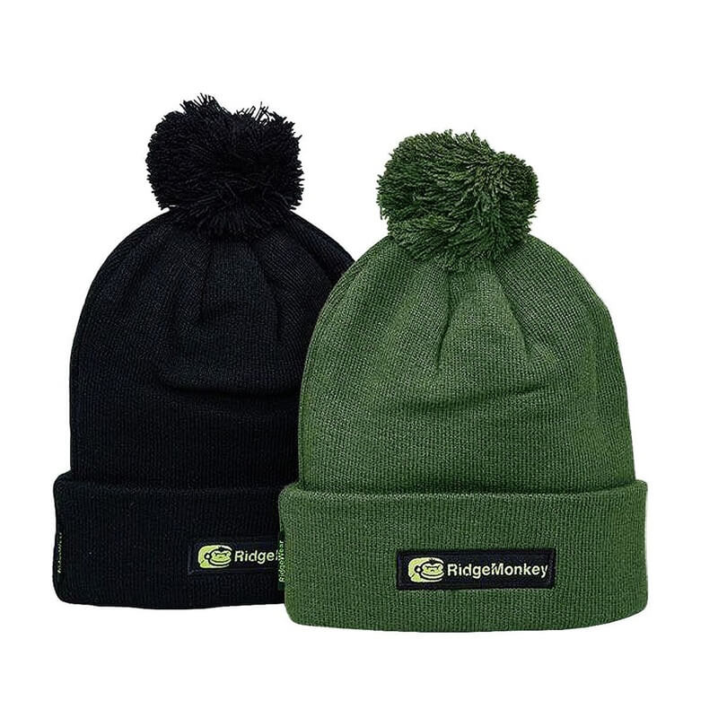 Gorro Ridge Monkey Apearel Verde con bola 1