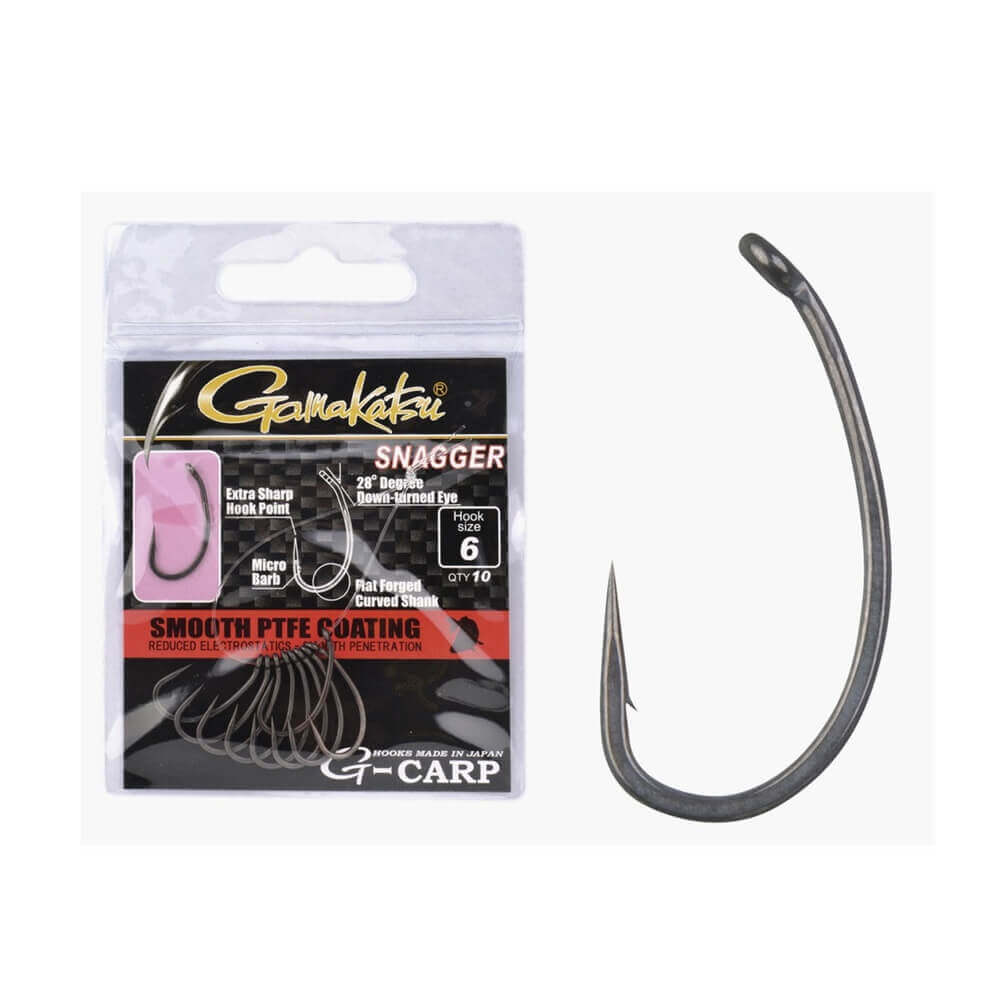 Anzuelos Gamakatsu Snagger - Tienda Carpfishing