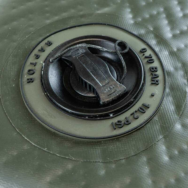 Barca Raptor 230 X - Wide Verde Airdeck - Tienda Carpfishing