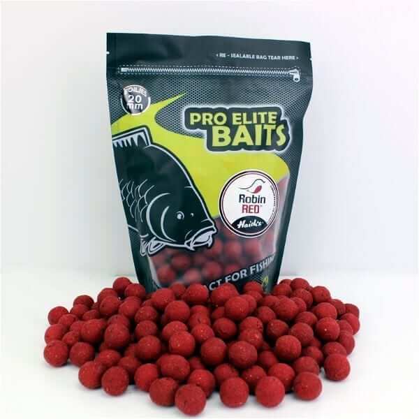 Boilies Pro Elite Baits Robin Red 20 mm - Tienda Carpfishing
