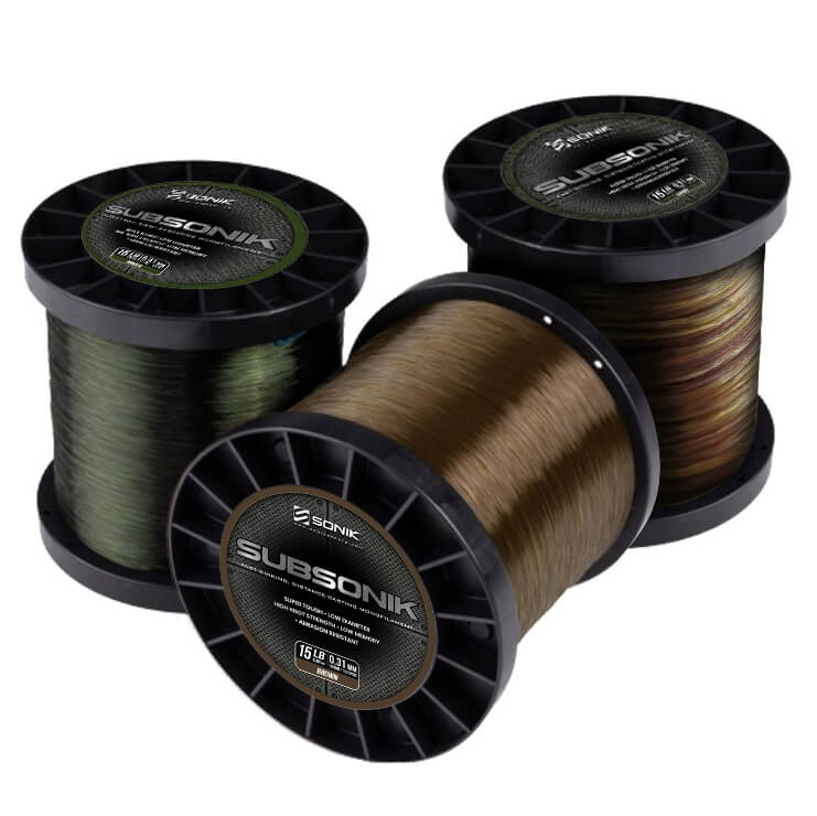 Hilo Sonik Subsonik Camo 3000 m - Tienda Carpfishing