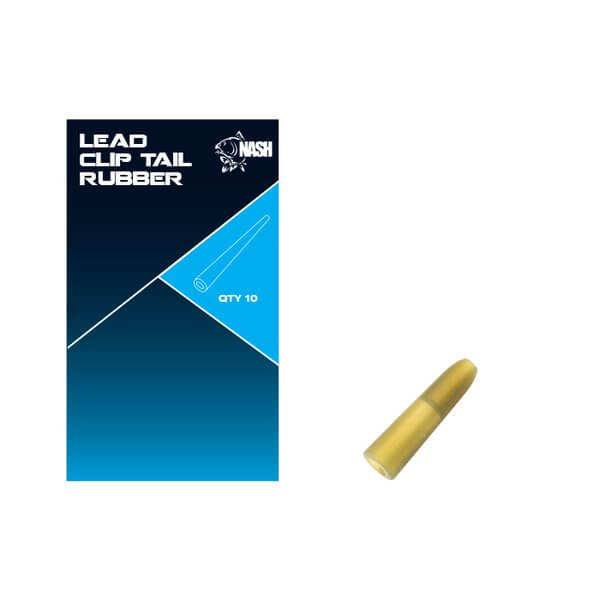 Lead Clip Tail Rubbers Nash - Tienda Carpfishing