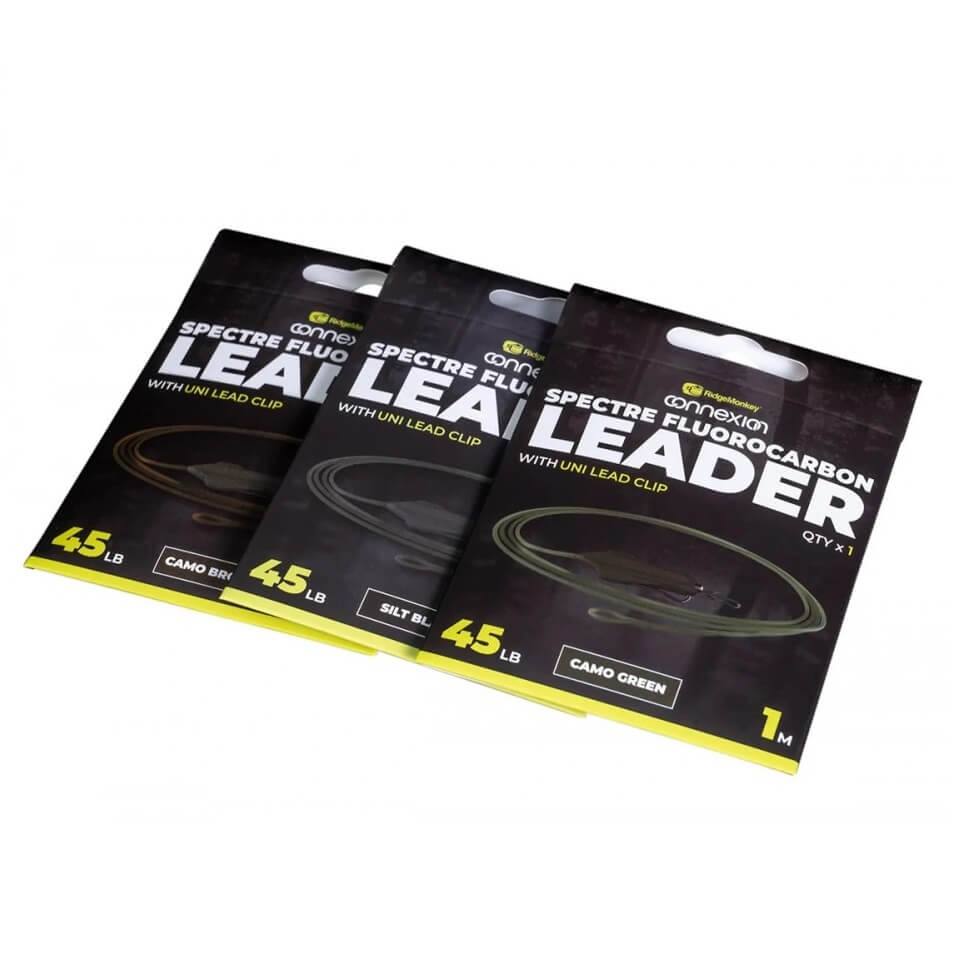 Leader Ridge Monkey Connecion Spectre Fluorocarbon Camo Marrón - Tienda Carpfishing