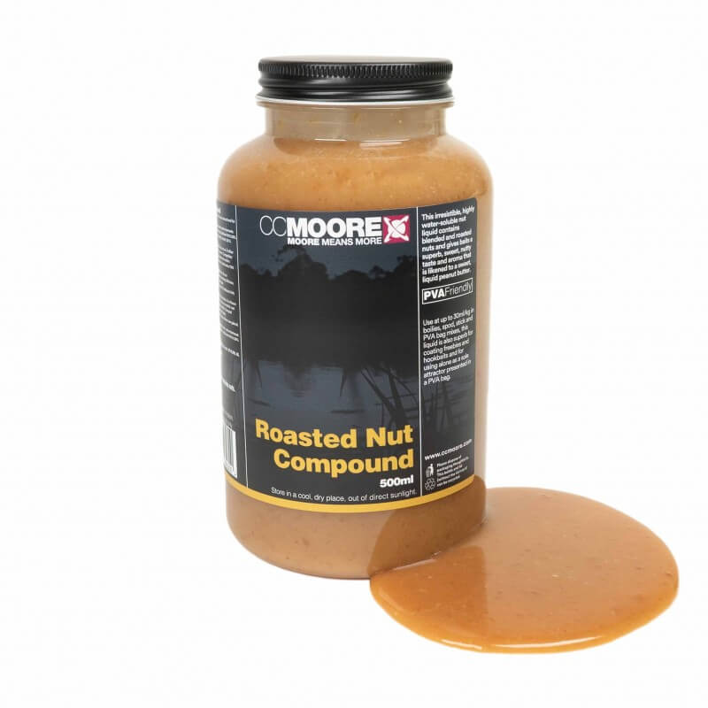 Líquido Ccmoore Roasted Nut Compound 500 ml - Tienda Carpfishing