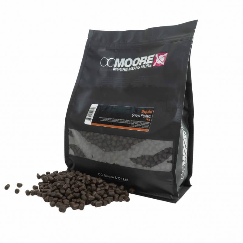 Pellets Ccmoore Squid 6 mm - Tienda Carpfishing