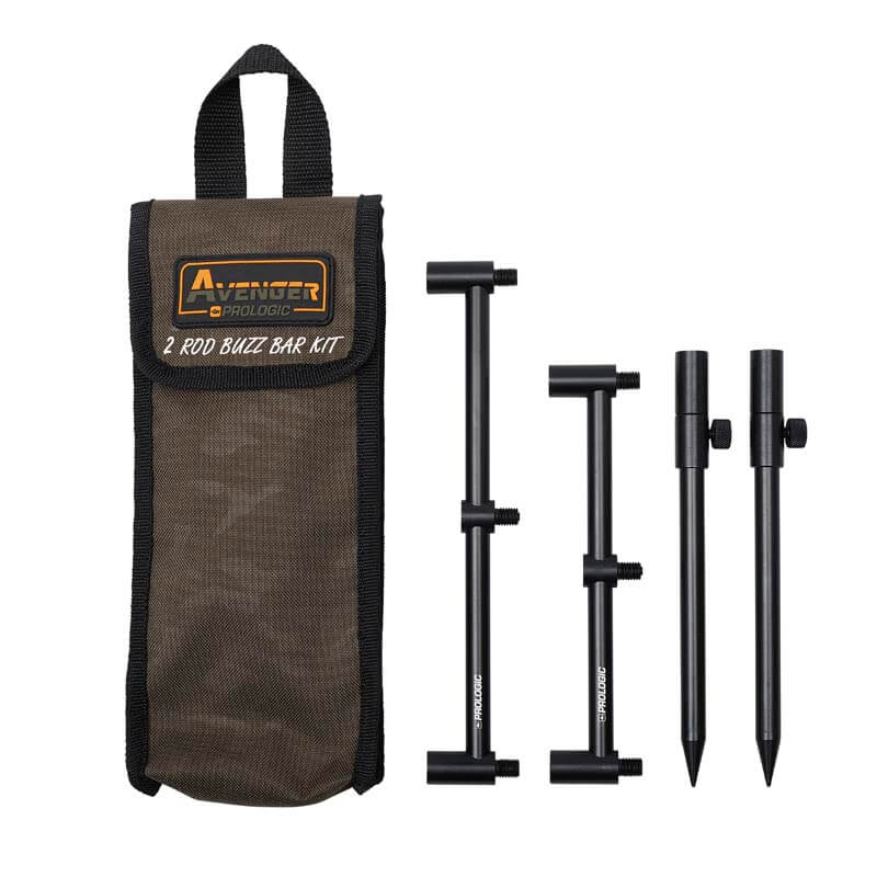 Set Buzz Bar y Picas Prologic Avenger 2 cañas - Tienda Carpfishing