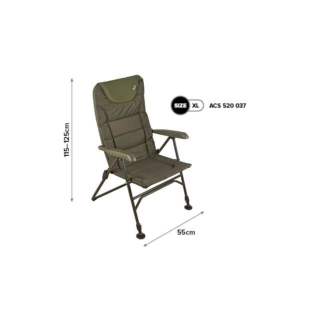 Silla Carp Spirit Blax Relax XL - Tienda Carpfishing
