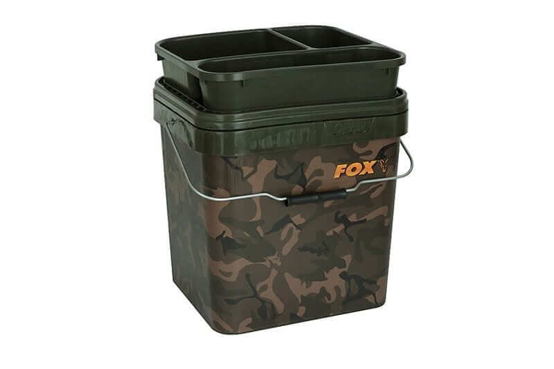 Tapadera organizadora para cubo 17 litros Fox - Tienda Carpfishing