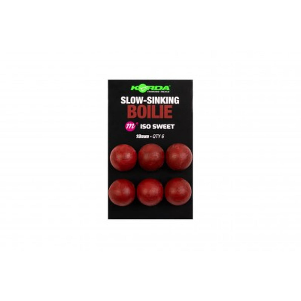 Boilies Slow Sinking Korda ISO Sweet 18 mm