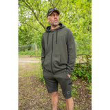 Sudadera Avid Carp Bearing Zip (Green)