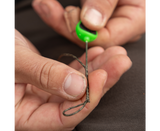 Jehla Avid Carp Splétání Re-Rig Green