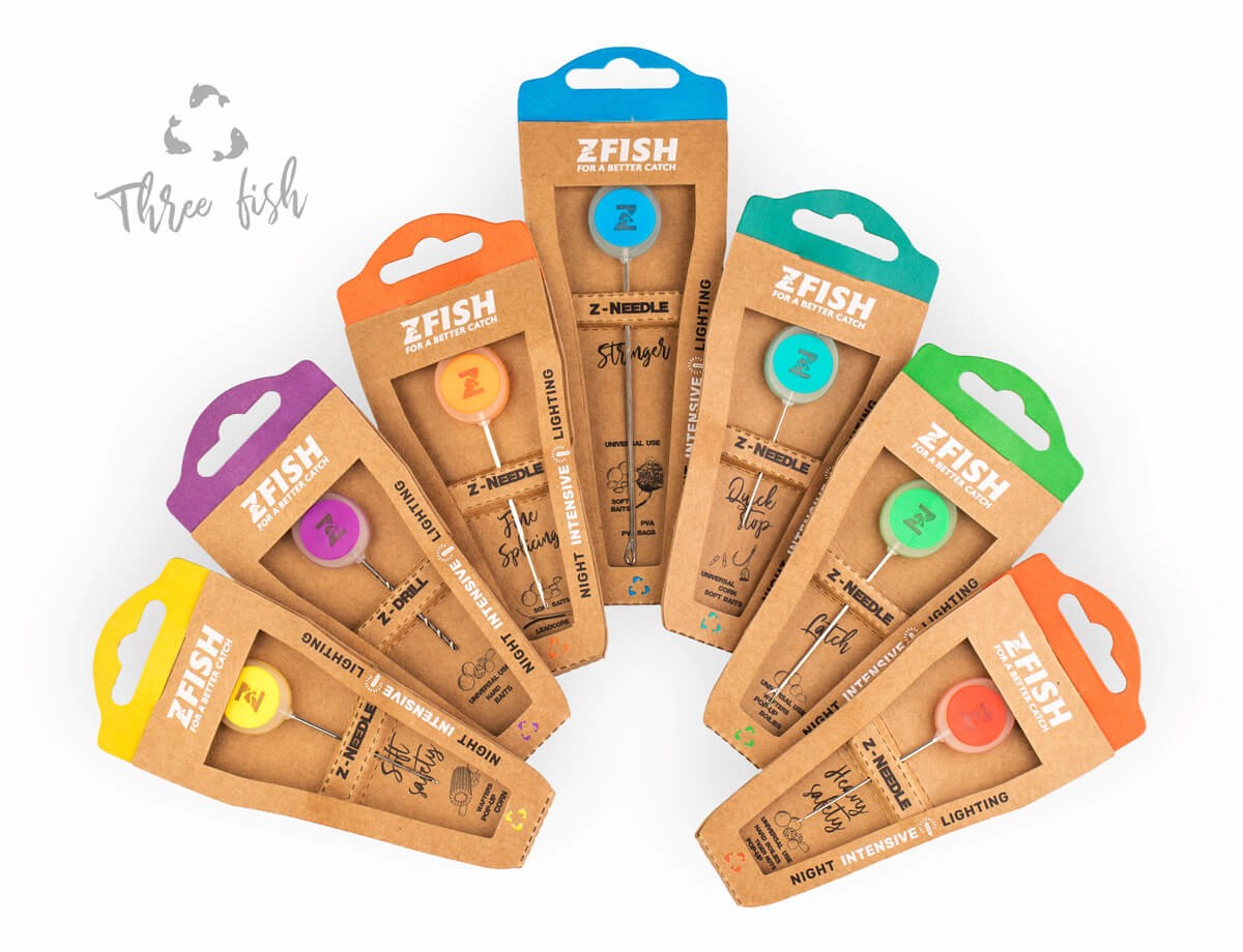 Návnadová jehla Zfish Zelená