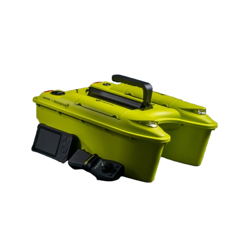 Barco cebador Ridge Monkey Hunter 750 Hi-Viz-Sonda - Tienda Carpfishing