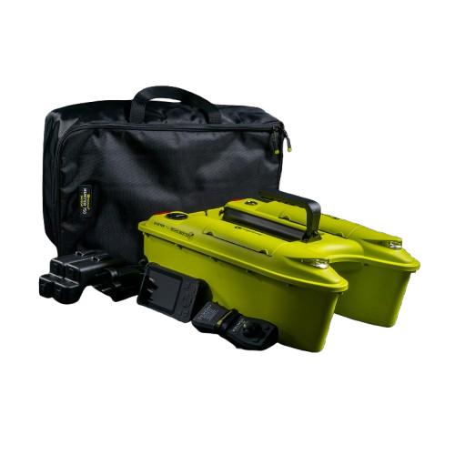 Loď s návnadami Ridge Monkey Hunter 750 Hi-Viz-Sounder