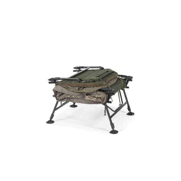 Bed Chair Nash Indulgence Systém HD40 Camo 6 nohou