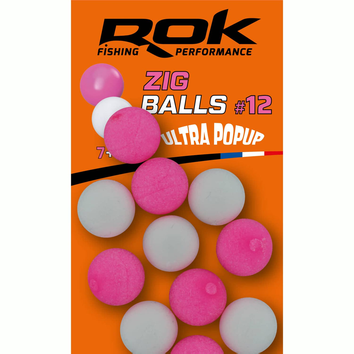 Plovoucí boilie Rok Fishing Zig Ball Pink/White 12