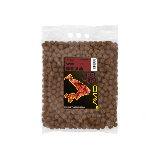 Boilies Avid Carp B8-Up Spice 20 mm 5 Kg - Tienda Carpfishing