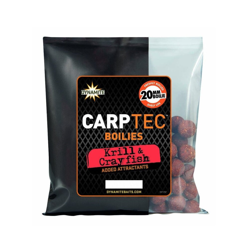 Boilies Dynamite Baits Carp-Tec Krill Crayfish 20 mm 300 g