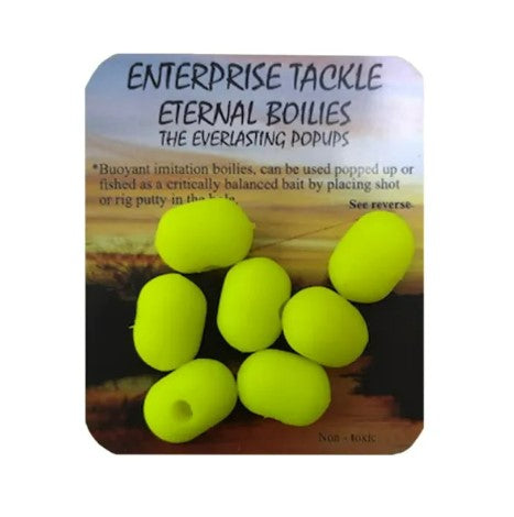 Boilies Pop Ups Enterprise Eternal Dumbell Fluor žlutá 11/15 mm