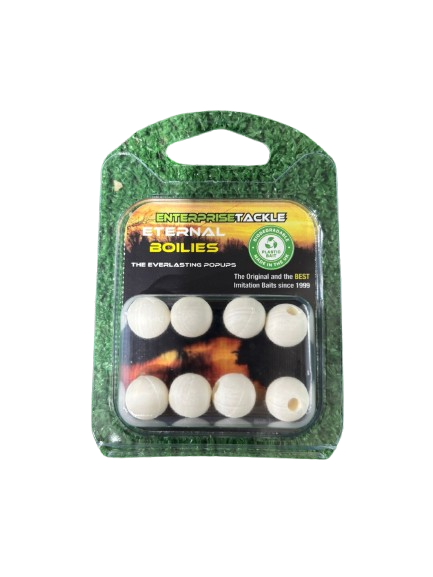 Boilies Pop Ups Enterprise bílá 12 mm
