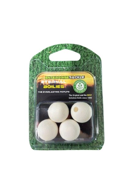 Boilies Pop Ups Enterprise bílá 18 mm