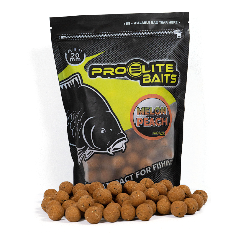 Boilies Pro Elite Baits Meloun & Peach 20 mm