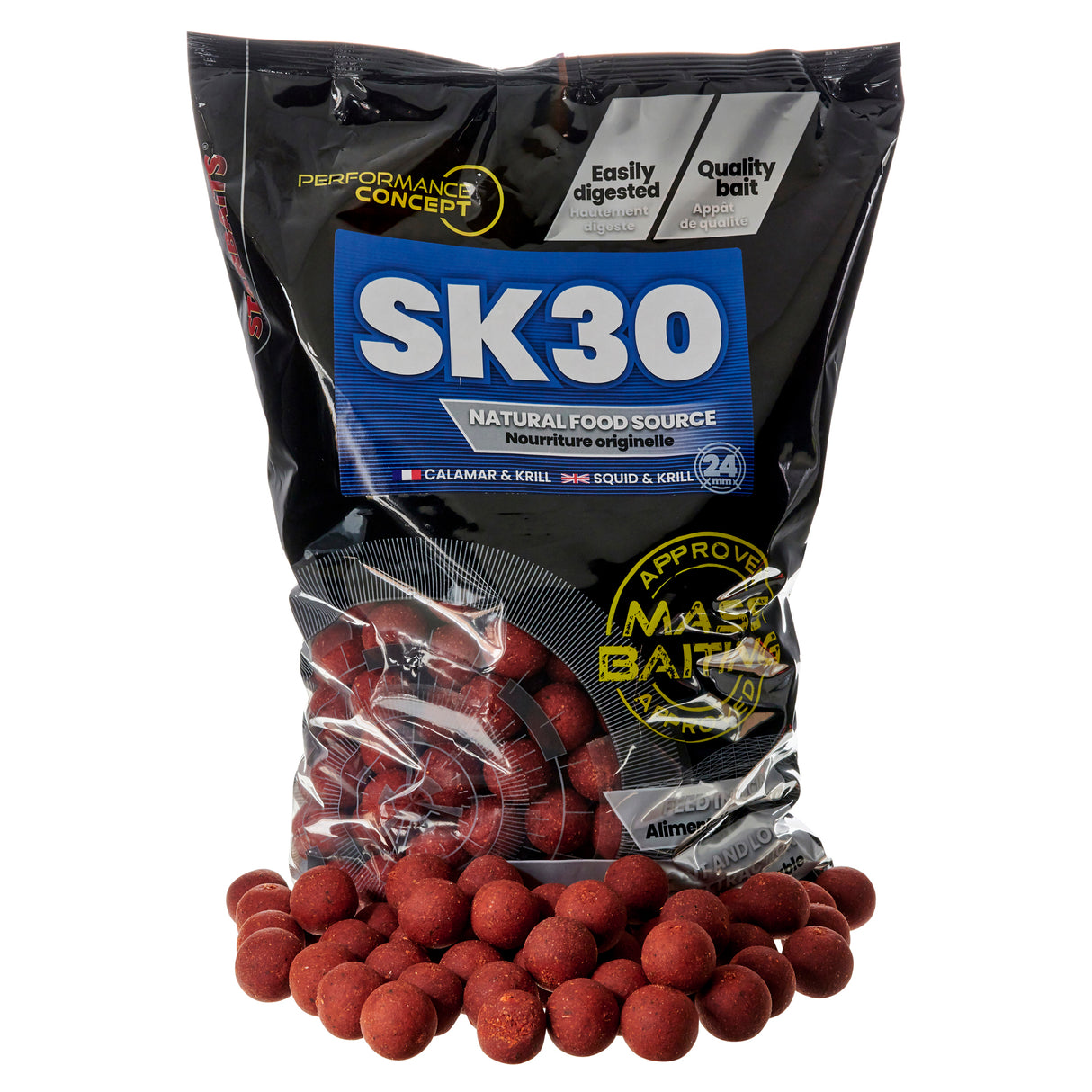 Boilies Starbaits Hmotnostní návnada SK30 - 24 mm 3 kg